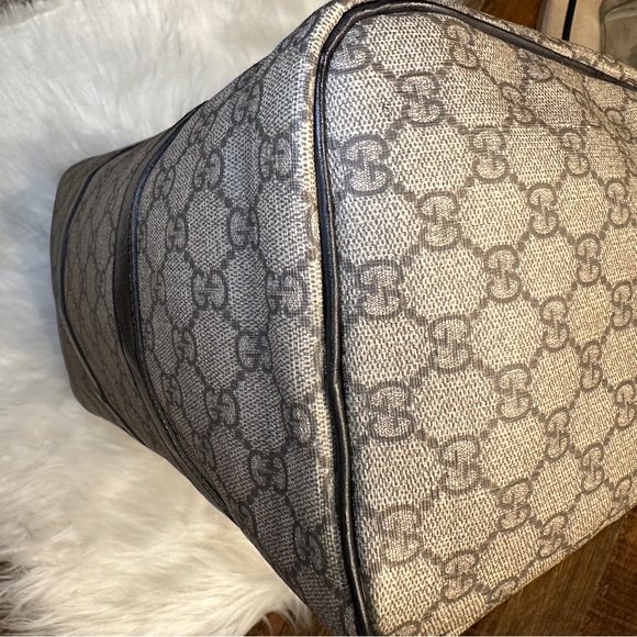 🧡🧡 AUTHENTIC GUCCI GG Monogram Medium Joy Boston Dark Brown 👜👜 - Picture 13 of 16
